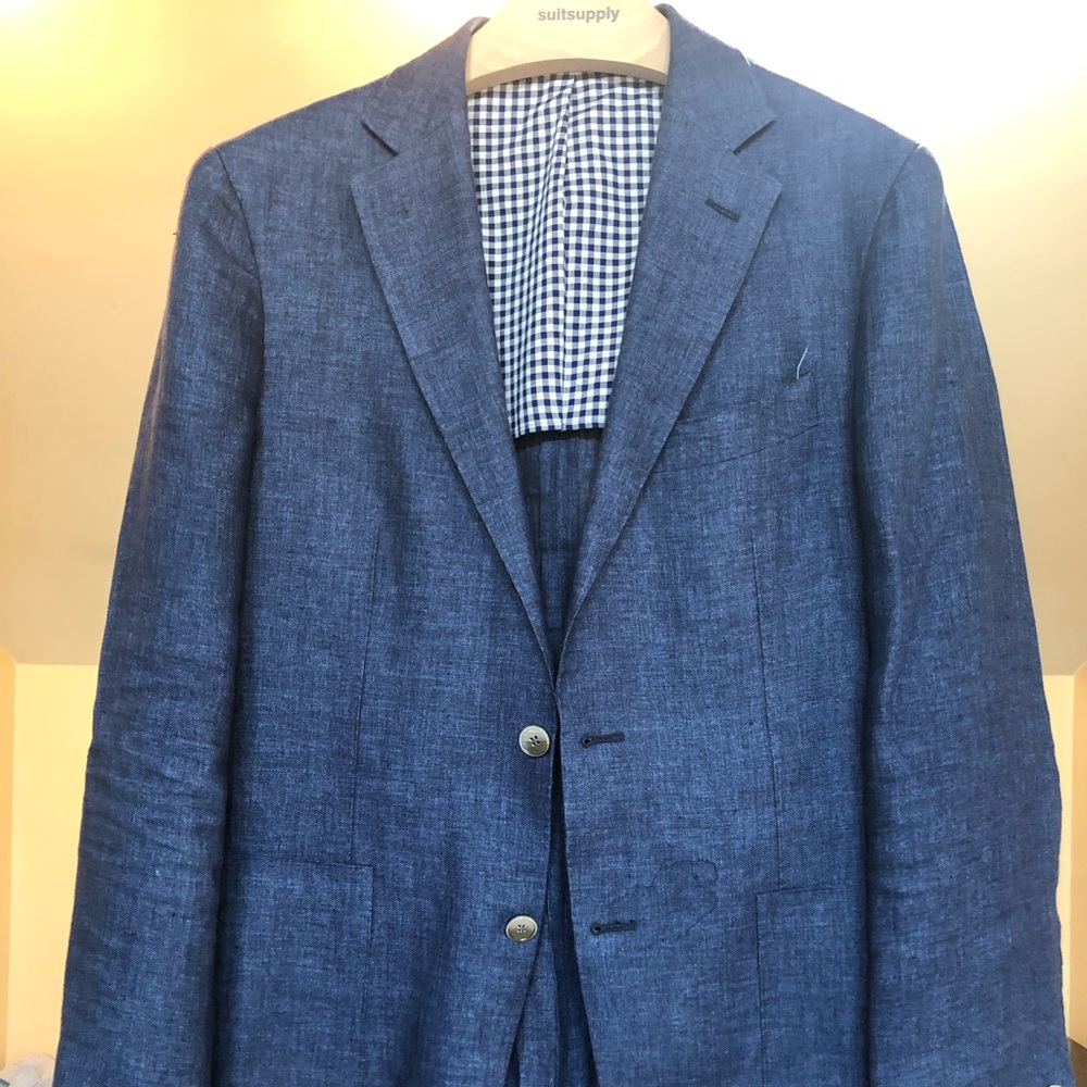 Suit Supply linen blazer
